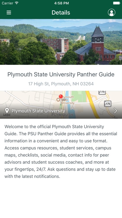 Plymouth State University screenshot-3