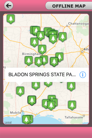Alabama - State Parks Guide screenshot 3