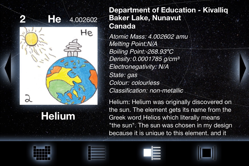 The Periodic Table Project screenshot 2
