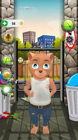 Game screenshot My Talking Cat Grumpy apk