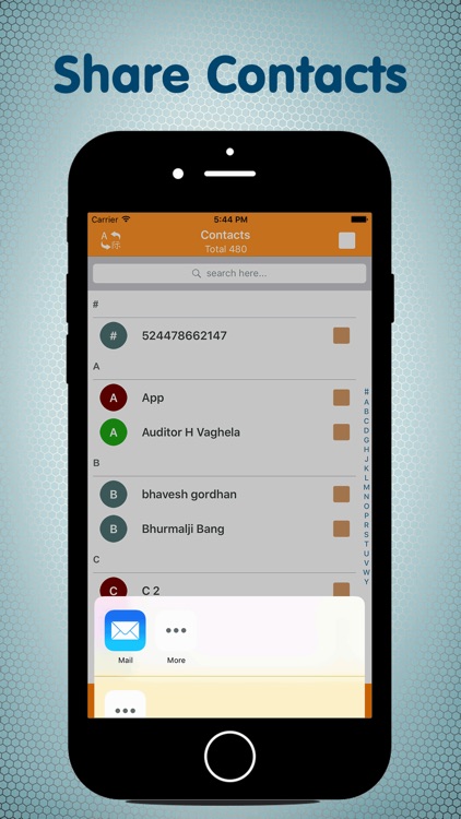 Contacts Backup Share & Export screenshot-4