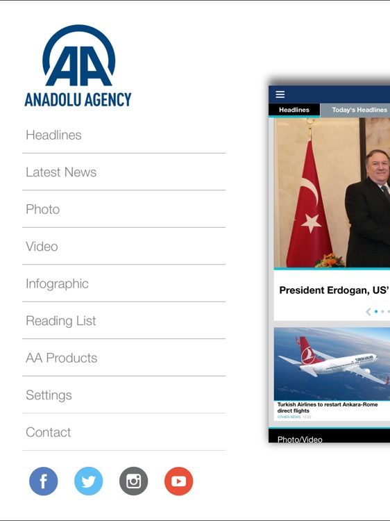 Anadolu Agency Tablet