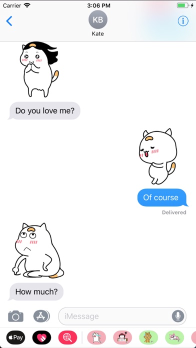 Moji - Crazy Cat Emoji GIF screenshot 4