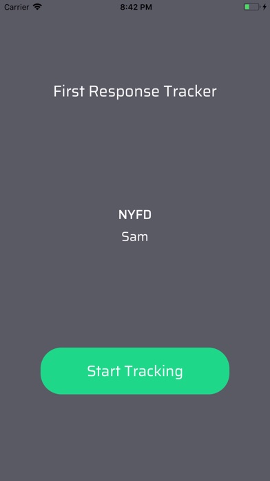 First Response Tracker screenshot 2