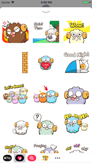 Stuffed Sheep Stickers Pack(圖2)-速報App