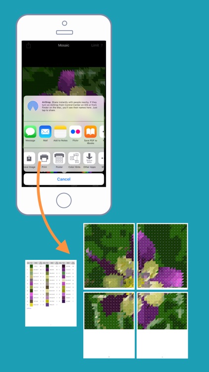 Color Hints Mosaic