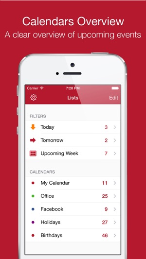 Cal List - Calendar in a list(圖1)-速報App