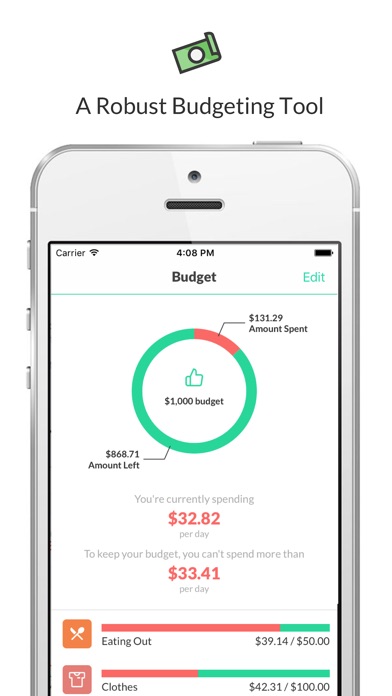 PocketBudget - Manage Your Budget and Finances screenshot 2