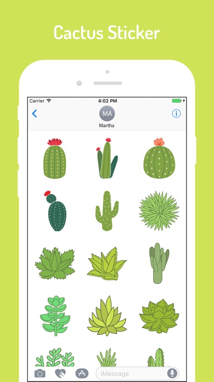 Dessert Cactus Stickers