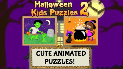 Halloween Kids Puzzles 2: Gold screenshot 1