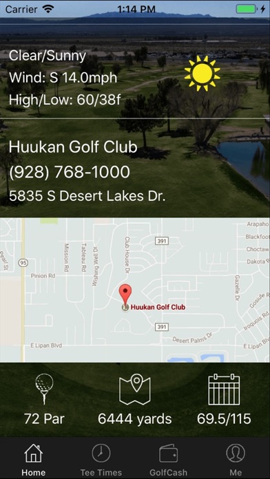 Huukan Golf Club Tee Times screenshot 3