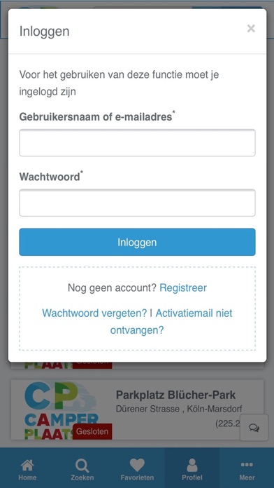 Camperplaatsen screenshot 4