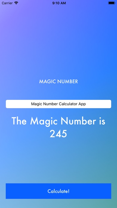 Magic Number Calculator screenshot 3