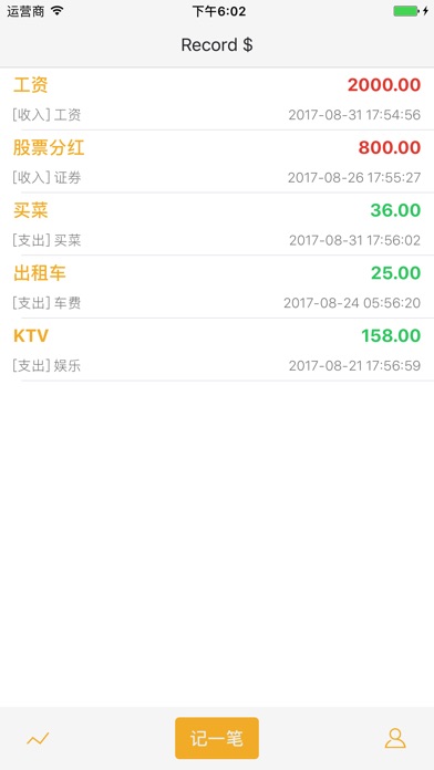 Record $-简洁明了的记账笔记 screenshot 2