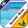 Neuchatel & Morat Lake offline nautical sail chart