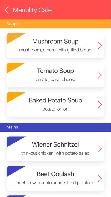 Menulity AR Menu