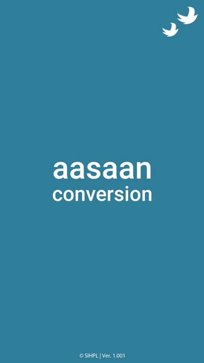 aasaan conversion