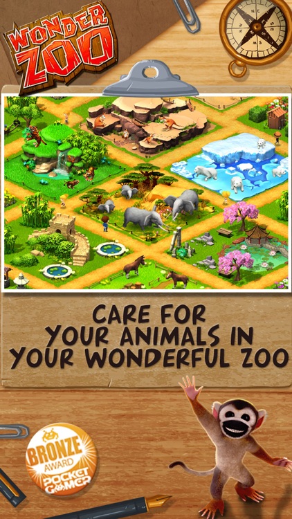 Wonder Zoo : Animal & dinosaur rescue screenshot-0