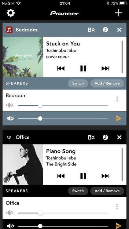 Pioneer Music Control App forC