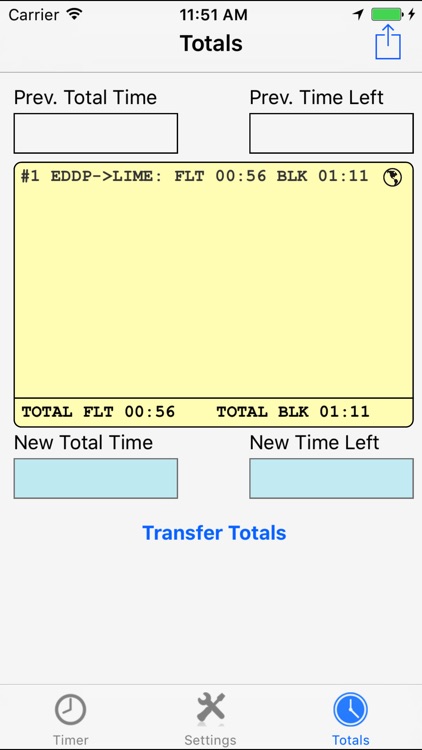 Flight Timer