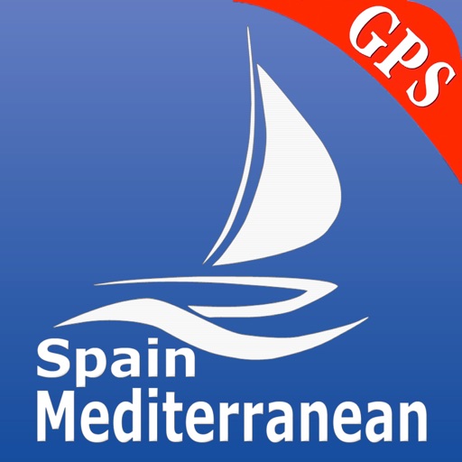 Spain Mediterranean GPS Chart icon