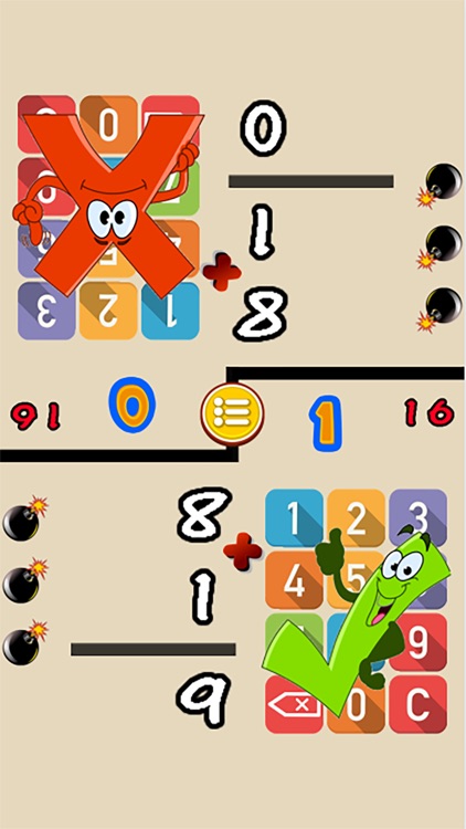 Basic Math Addition Duel Games