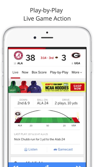 GameDay College Football Radio(圖2)-速報App