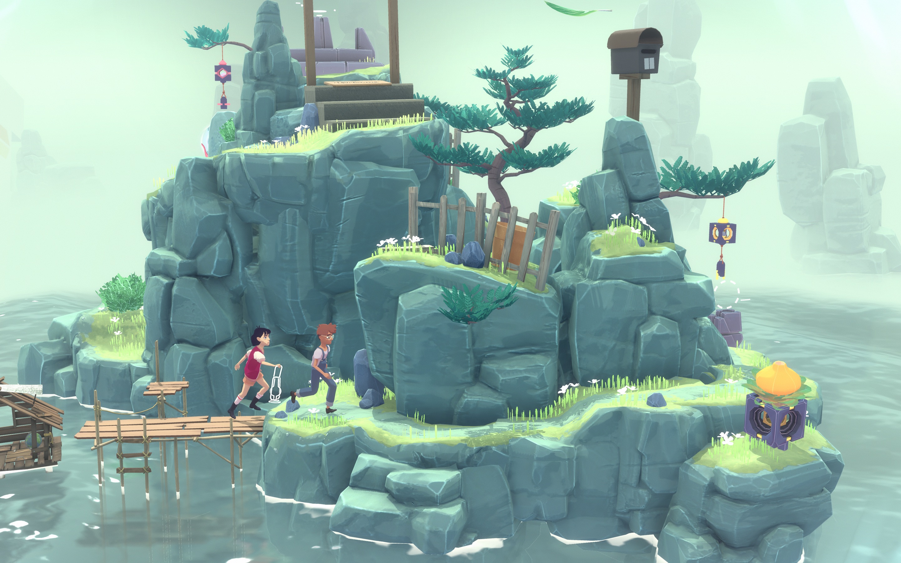 Screenshot do app The Gardens Between