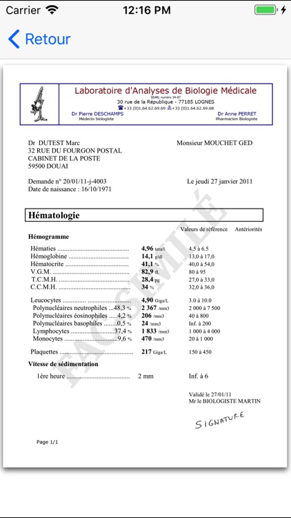 Laboratoires Oriade screenshot-3