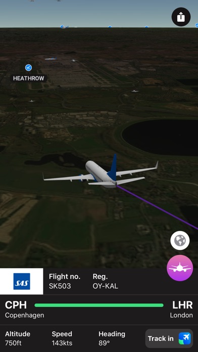 Plane Finder 3D screenshot1