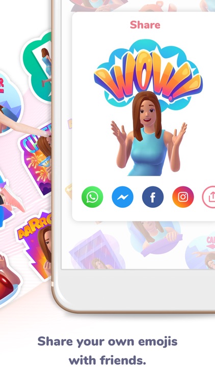 MojiCam - New Personal Emoji screenshot-3