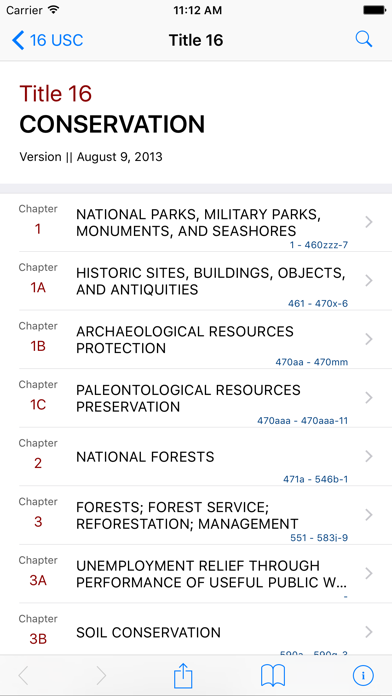 How to cancel & delete 16 USC - Conservation (LawStack Series) from iphone & ipad 1