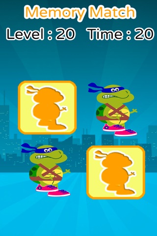 Matching For Ninja Turtles screenshot 3