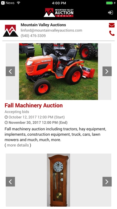 Mountain Valley Auctions screenshot 3