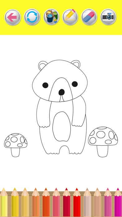 Coloring Book "Animals" screenshot 3