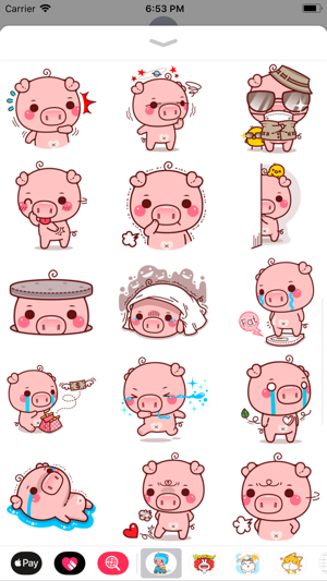 Pinky Pig Sticker(圖4)-速報App