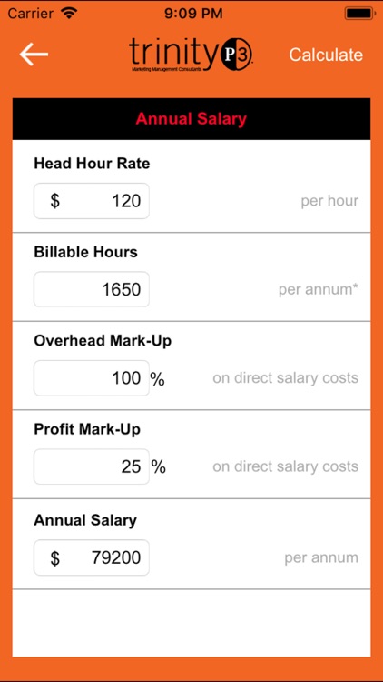 Resource Rate Calculator screenshot-4