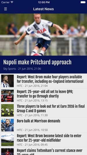 FN365 - West Brom News Edition(圖4)-速報App