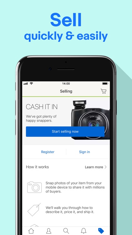 Shop, Sell & Save with eBay