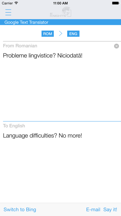 Romanian English Dictionary and Translator (Dicţionarul român - englez) Screenshot 3