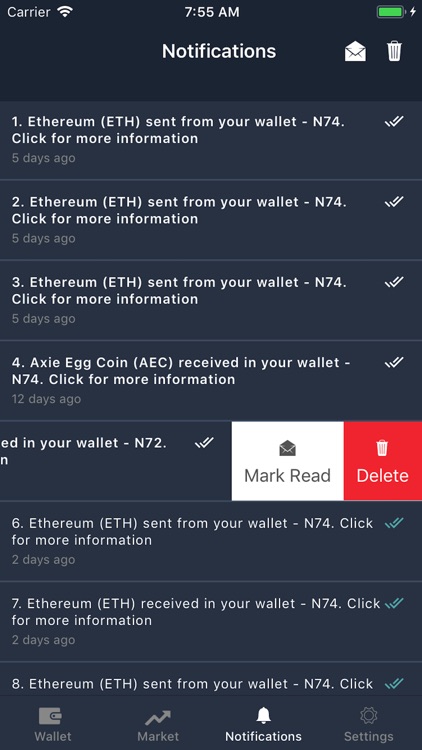 Wallet Alarm - Crypto Monitor screenshot-7