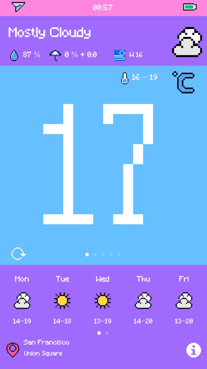 Pixel Weather - Forecast screenshot-5