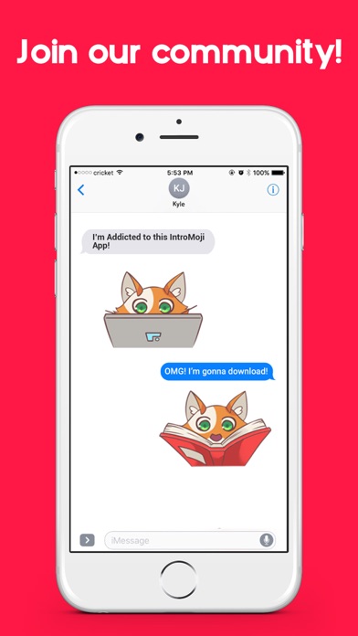 IntroMoji - Emojis & Stickers for Introverts screenshot 3