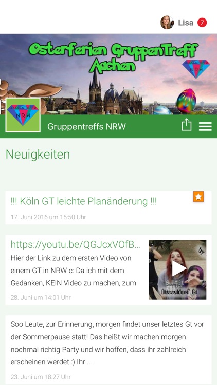 Gruppentreffs NRW