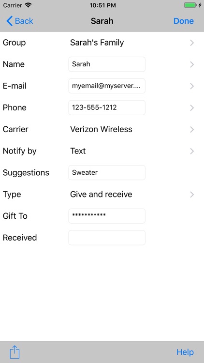 Gift Exchange Mobile