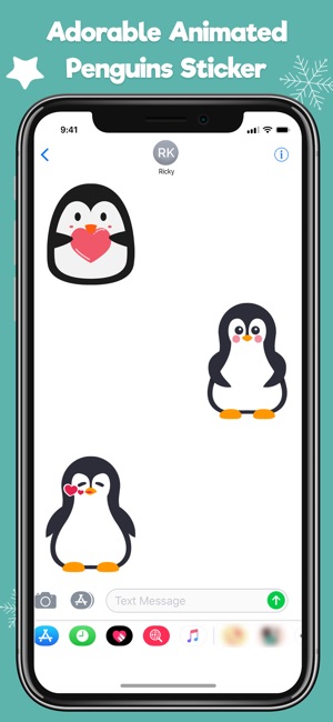 Penguin Stickers Animated(圖4)-速報App