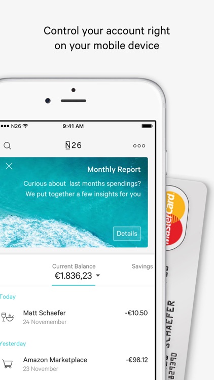 N26 – The Mobile Bank screenshot-0