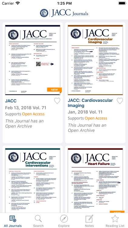 JACC Journals