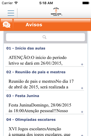 Colégio Santa Luzia screenshot 2