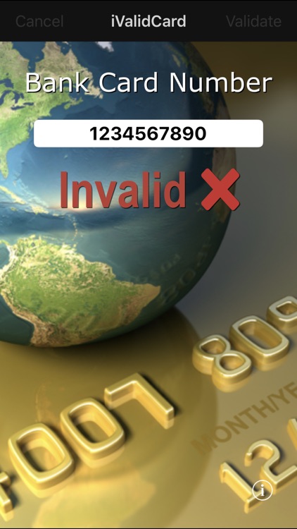 iValidCard